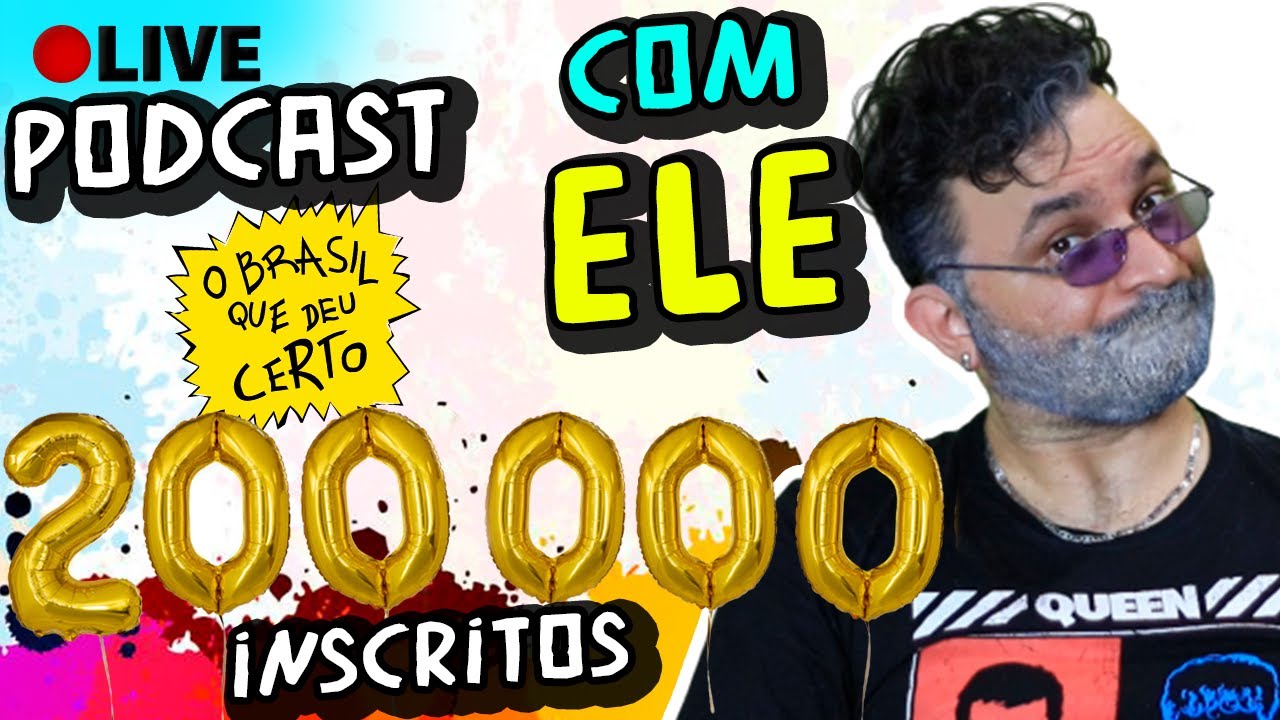 PODCAST OBQDC CELEBRANDO OS 200,000 INSCRITOS COM PARTICIPAÇÕES MUITO ESPECIAIS!