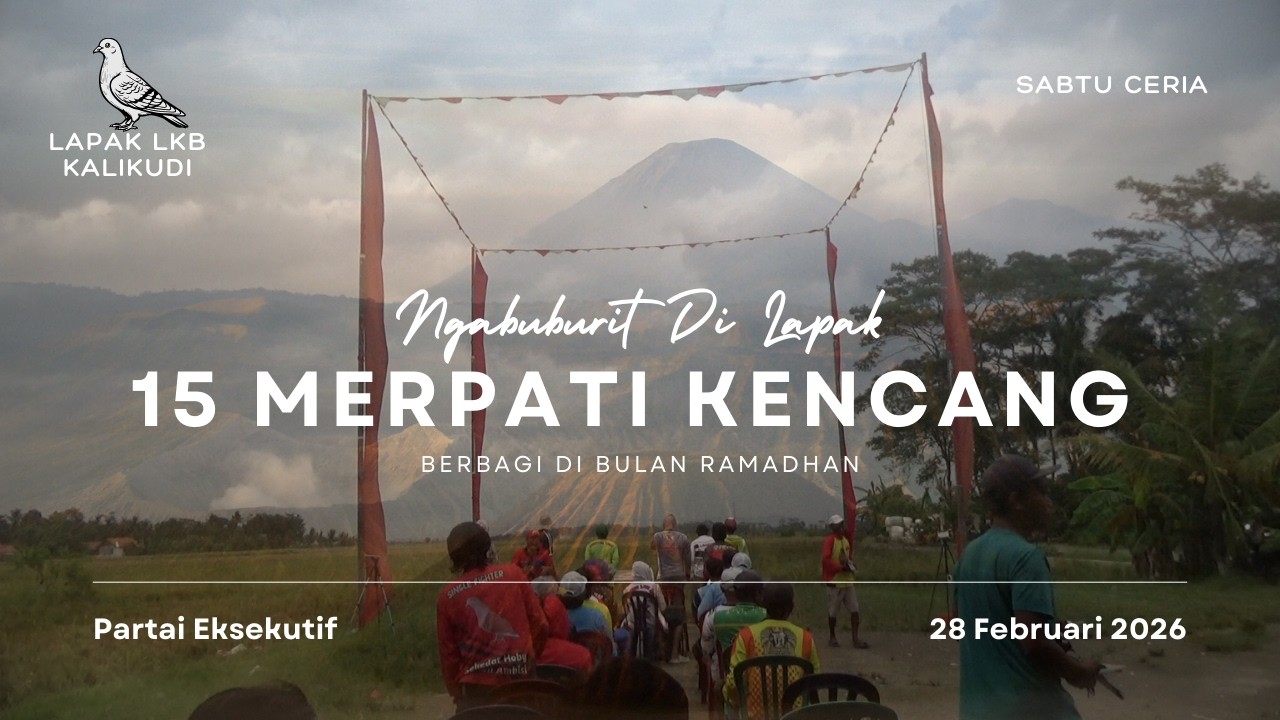 15 MERPATI KENCANG BERBAGI HADIAH DI BULAN RAMADHAN LAPAK KALIKUDI BERSATU