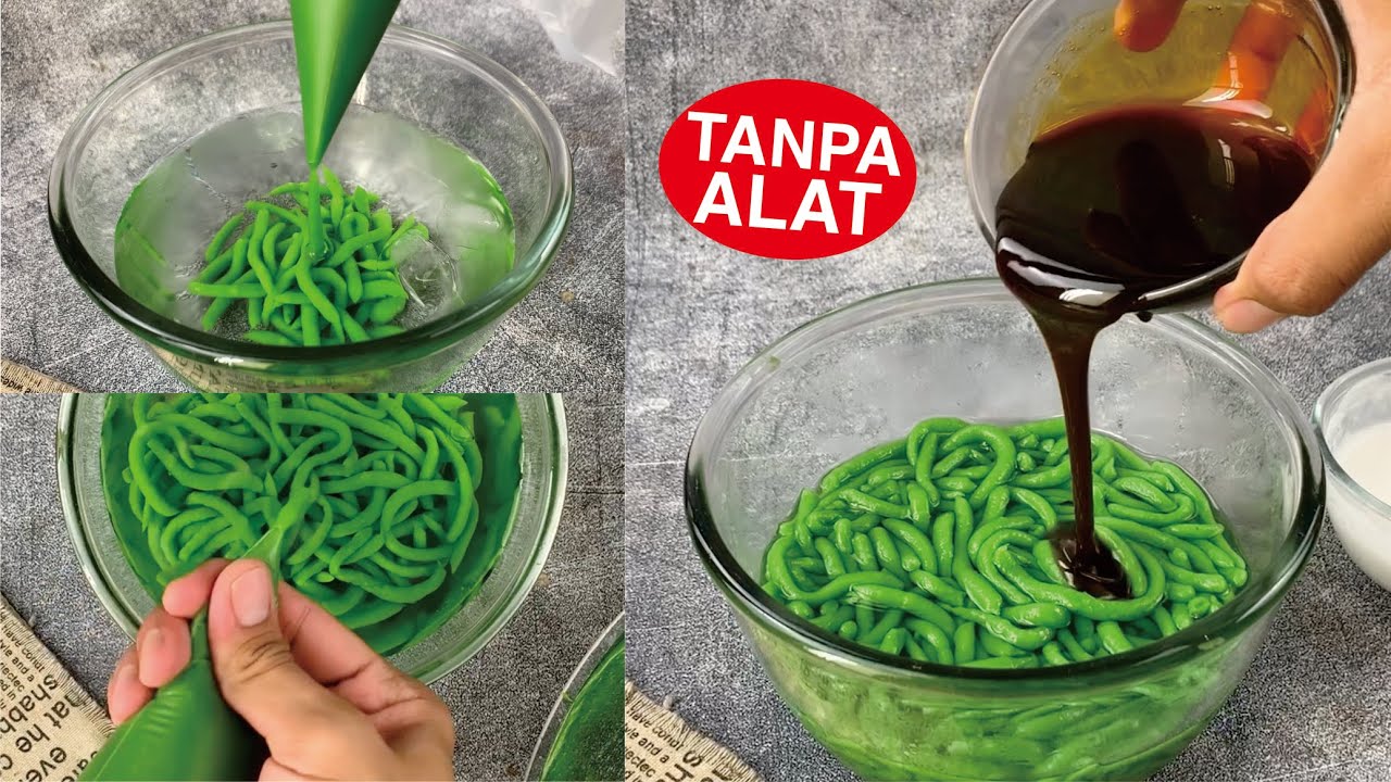 Bongkar Resep CENDOL VIRAL CI MEHONG | Tanpa Cetakan!!