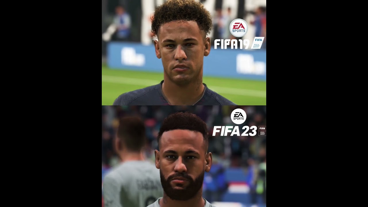 Fifa 19 vs Fifa 23 | Insane Graphics Details | Fifa Gameplay #shorts #fifa #youtubeshorts