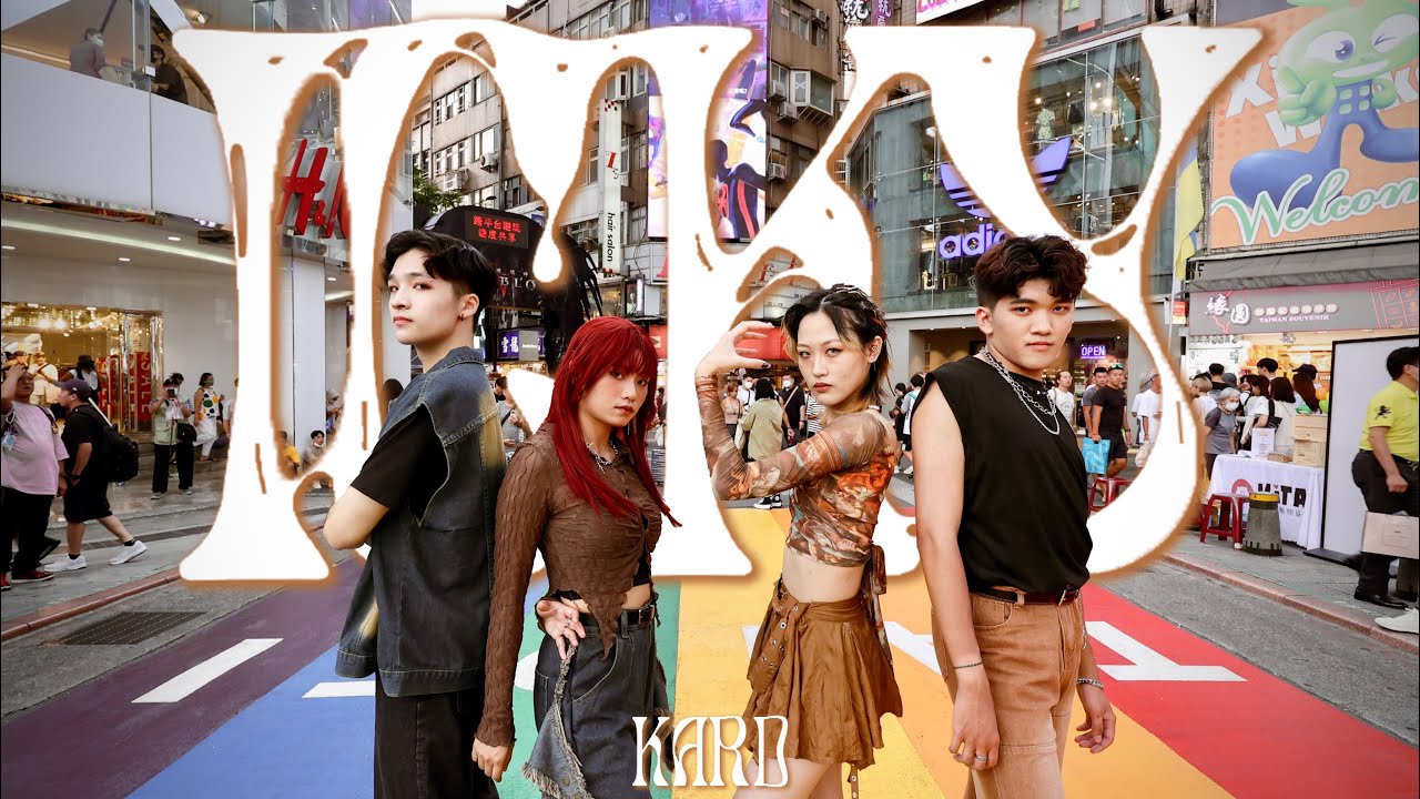 《KPOP IN PUBLIC | ONE TAKE》KARD(카드) - ' ICKY ' Dance Cover From Taiwan   @KARD