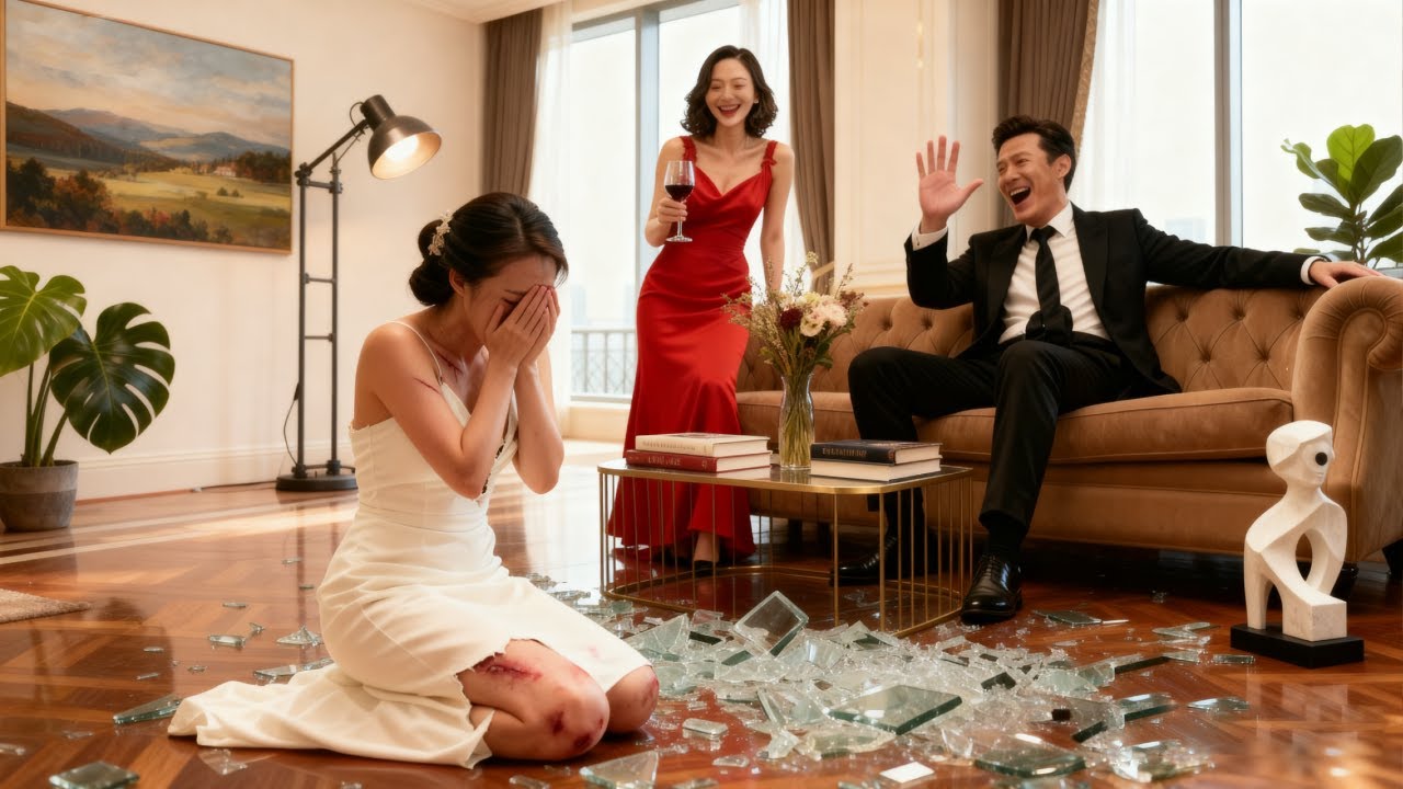 【復仇局】丈夫為了情人打了女人99個巴掌，女人回到豪門繼承家產，丈夫得知女人身份後後悔不已，跪求女人的原諒！#短劇 #短劇全集 #爽劇