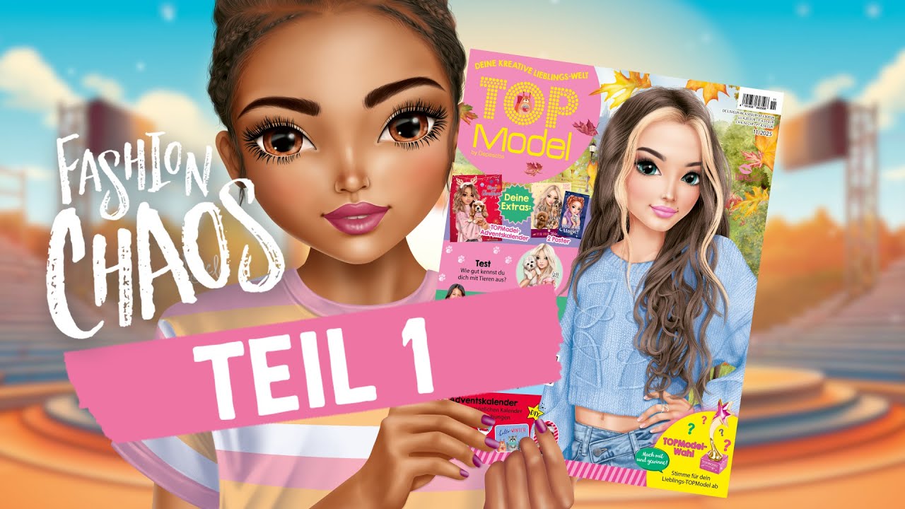 TOPModel Kreativ-Magazin November 2025 - Fashionchaos Candys & Nyelas B&uuml;hnen Look Teil 1