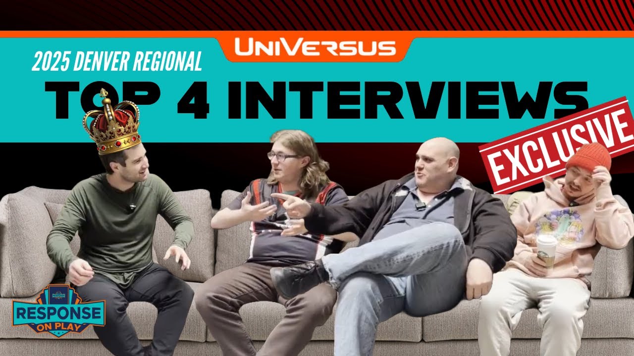 Chatting with TOP 4 Champs at the Universus Denver Regional