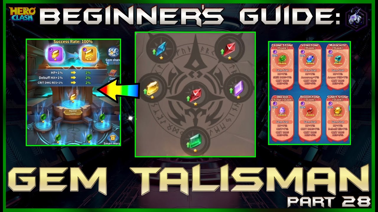 The Gem Talisman System Explained! | Beginner's Guide Part 28