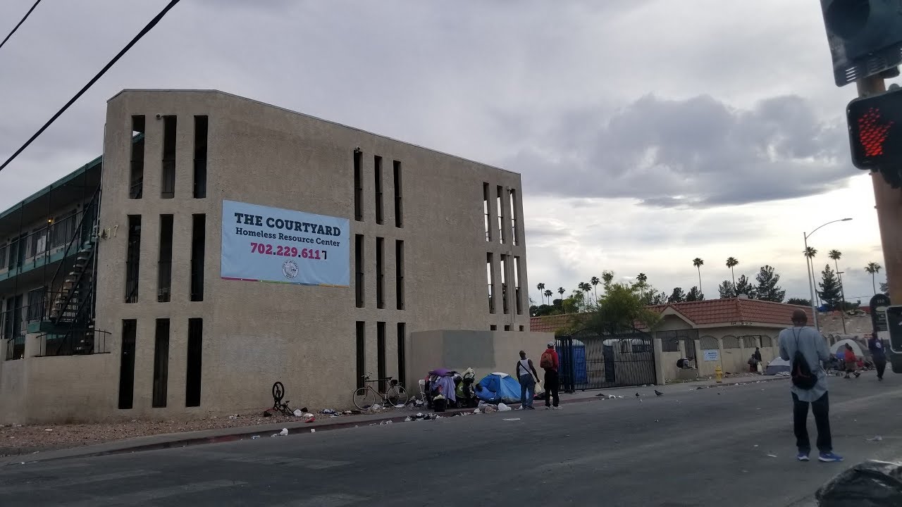 Homeless in Las Vegas, Nevada