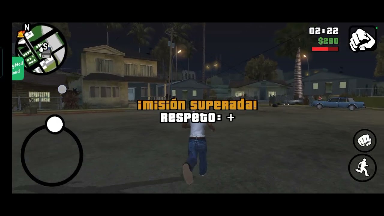 Jugando gta San Andrés por primera vez haciendo. misiones parte 1👍