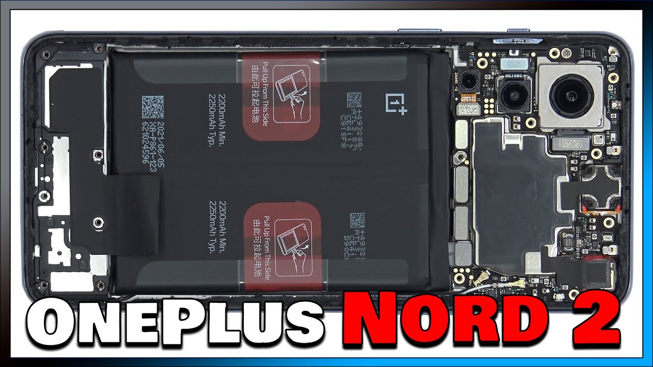 Видеообзор разборки и ремонта OnePlus Nord 2 5G