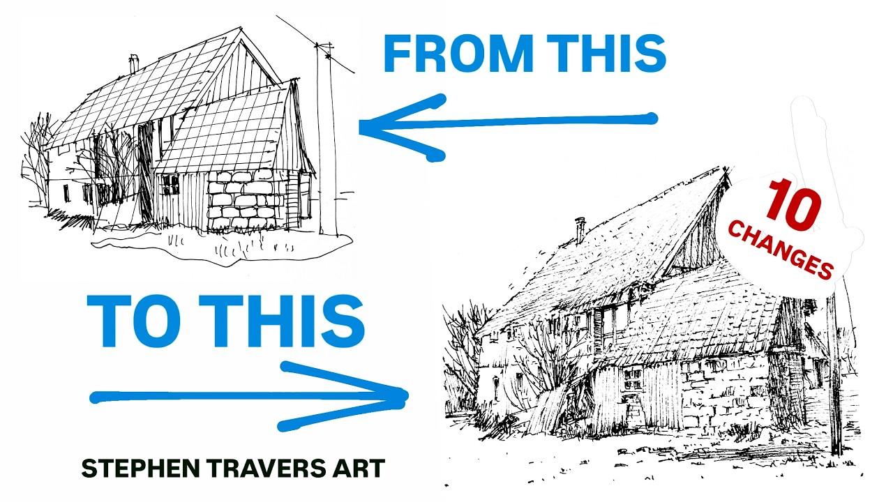 От начинающего до профессионального рисования — 10 отличий, показанных на иллюстрации.