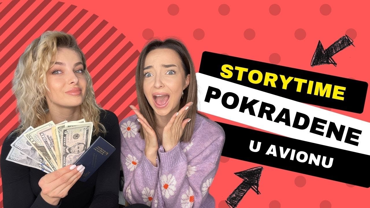Pokradene u avionu!? | STORYTIME | Šejla Ramović