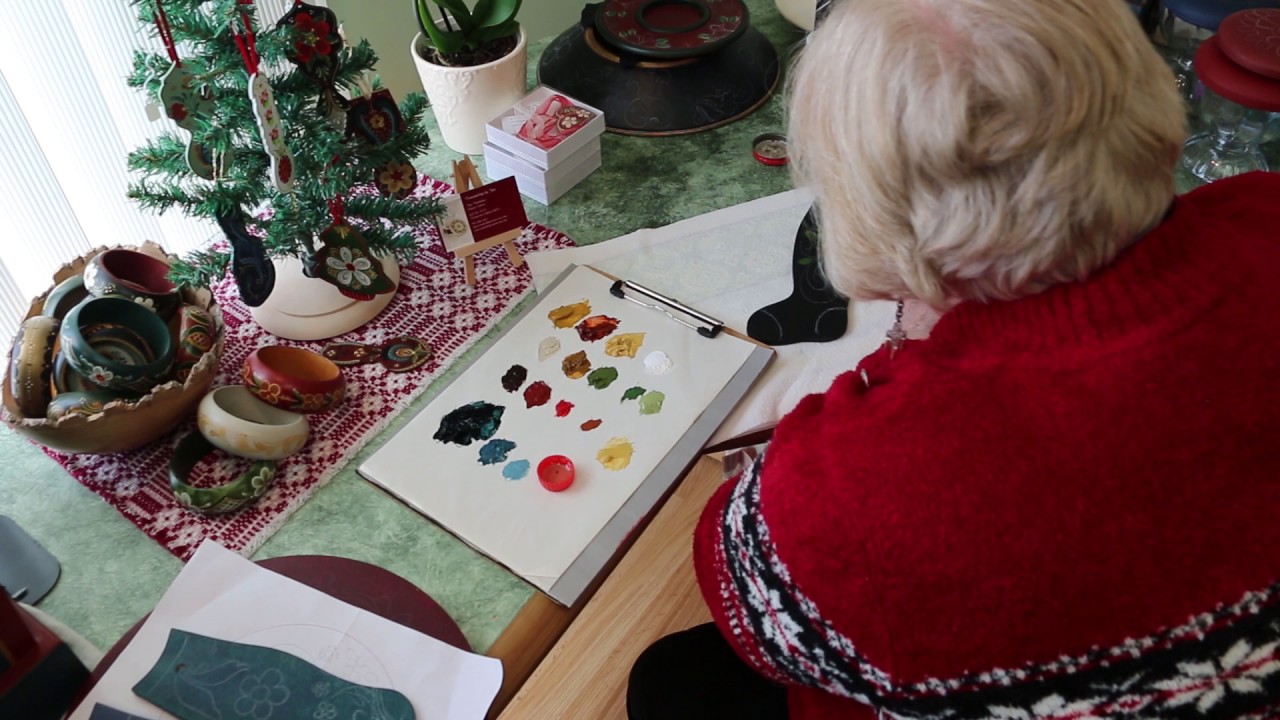 Rosemaling with Jan Boettcher