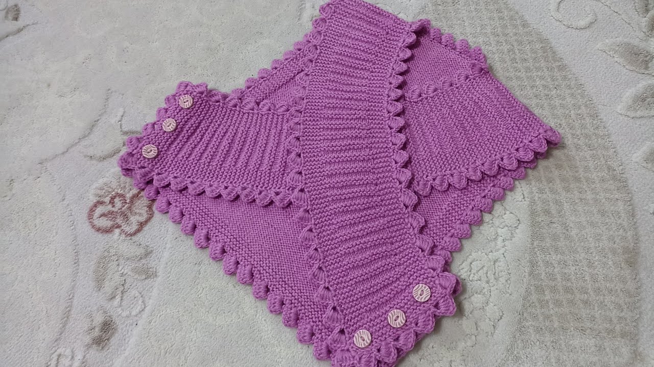 ÇAPRAZ KAPAKLI BOLERO SÜVETER YAPIMI ✔️ BASİT VE GÖSTERİŞLİ ✔️MAKING A NECK BOLERO SUMMER✔️