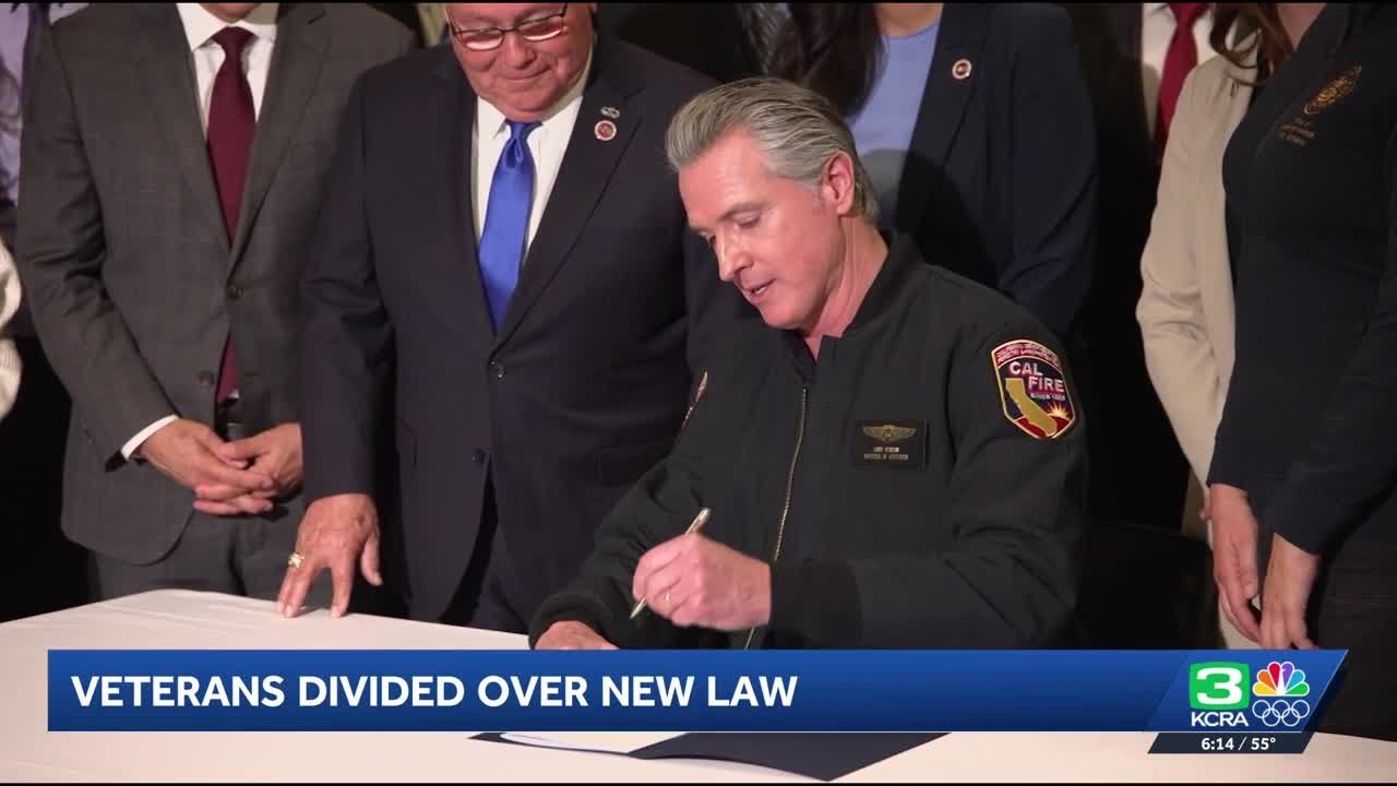 Newsom signs bill outlawing fee-based groups that help vets with disability claims