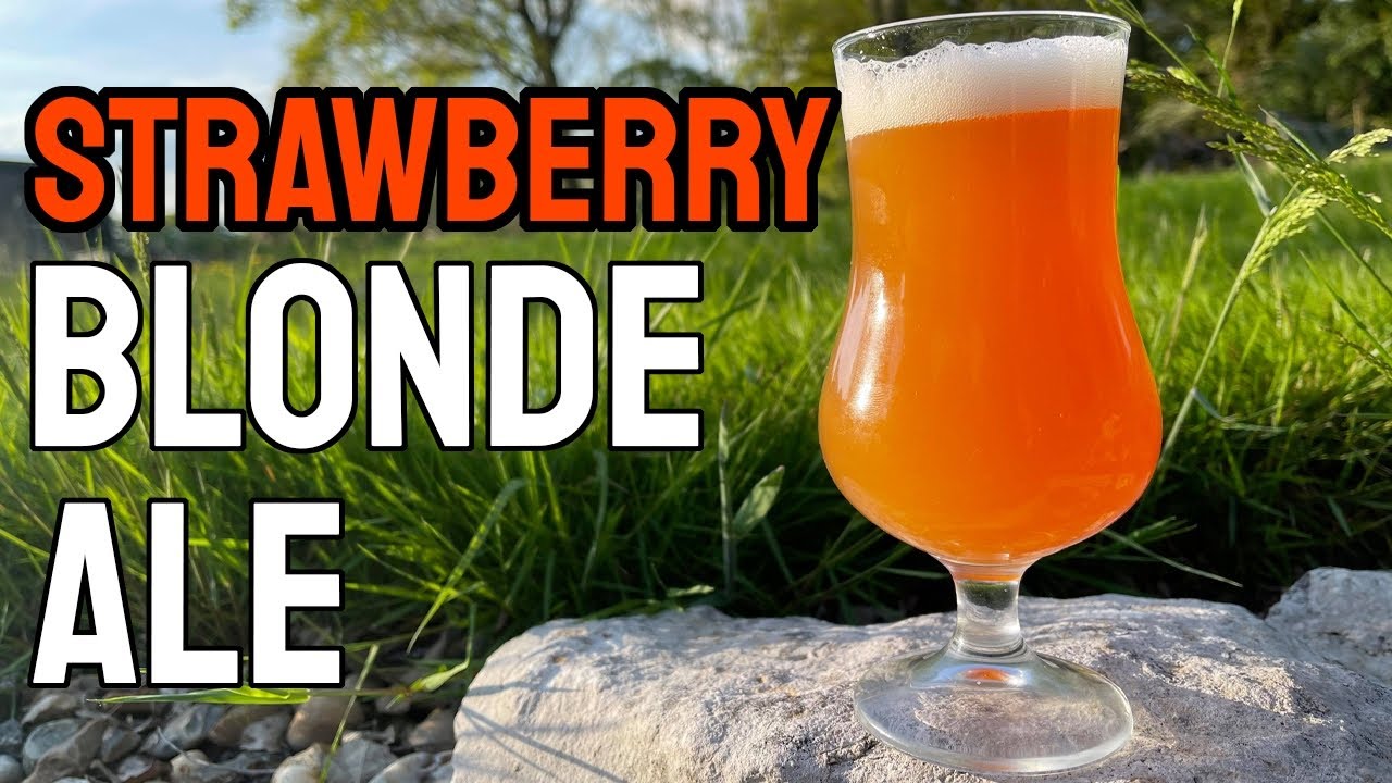 Brewing a Strawberry Blonde Ale | VOSS KVEIK in Fruit Beer
