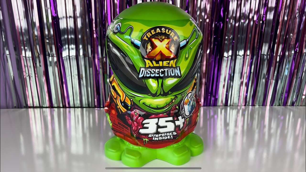 Treasure X Aliens Dissection Unboxing ASMR