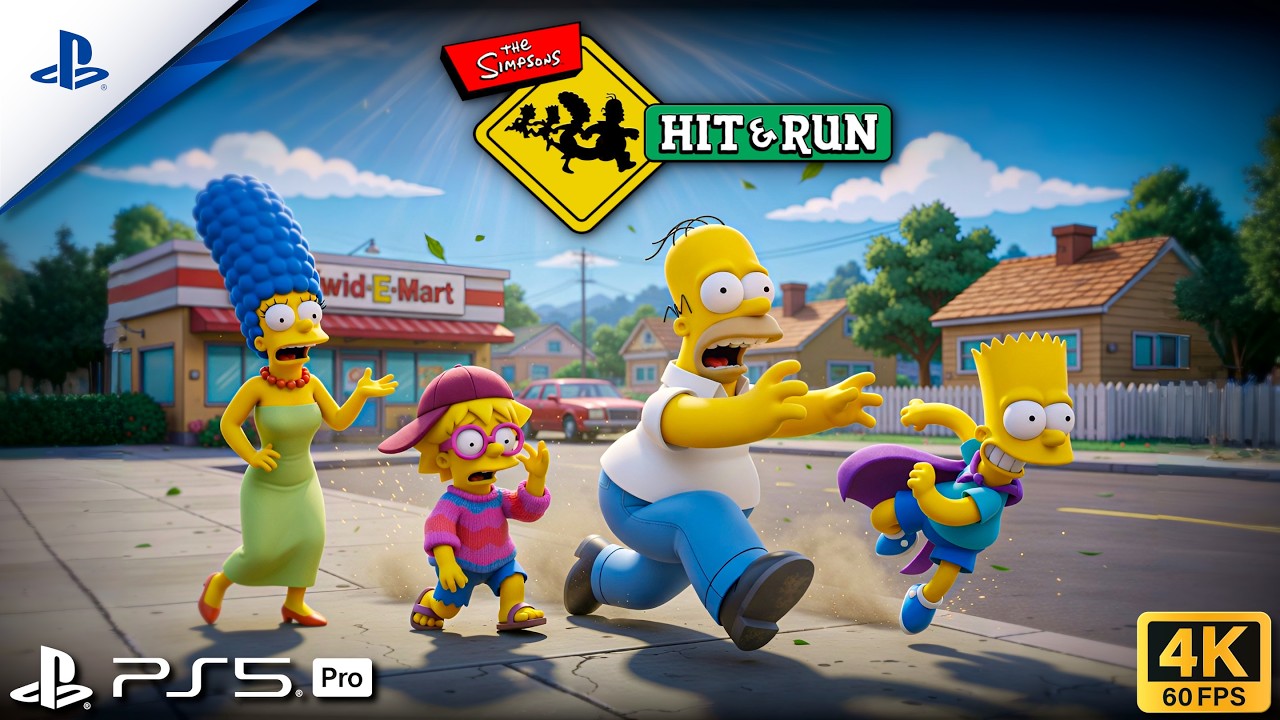 The Simpsons Hit & Run - PS5&trade; Gameplay [4K 60FPS]