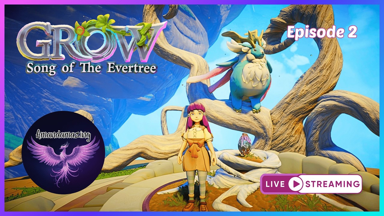 🐦‍🔥 Jumping back into this beautiful game! 🌱 |  Grow: Song of the Evertree  |  Ep 2