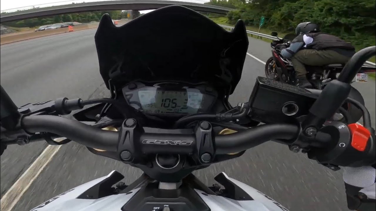 GSX-S 750 vs R6 [4K]