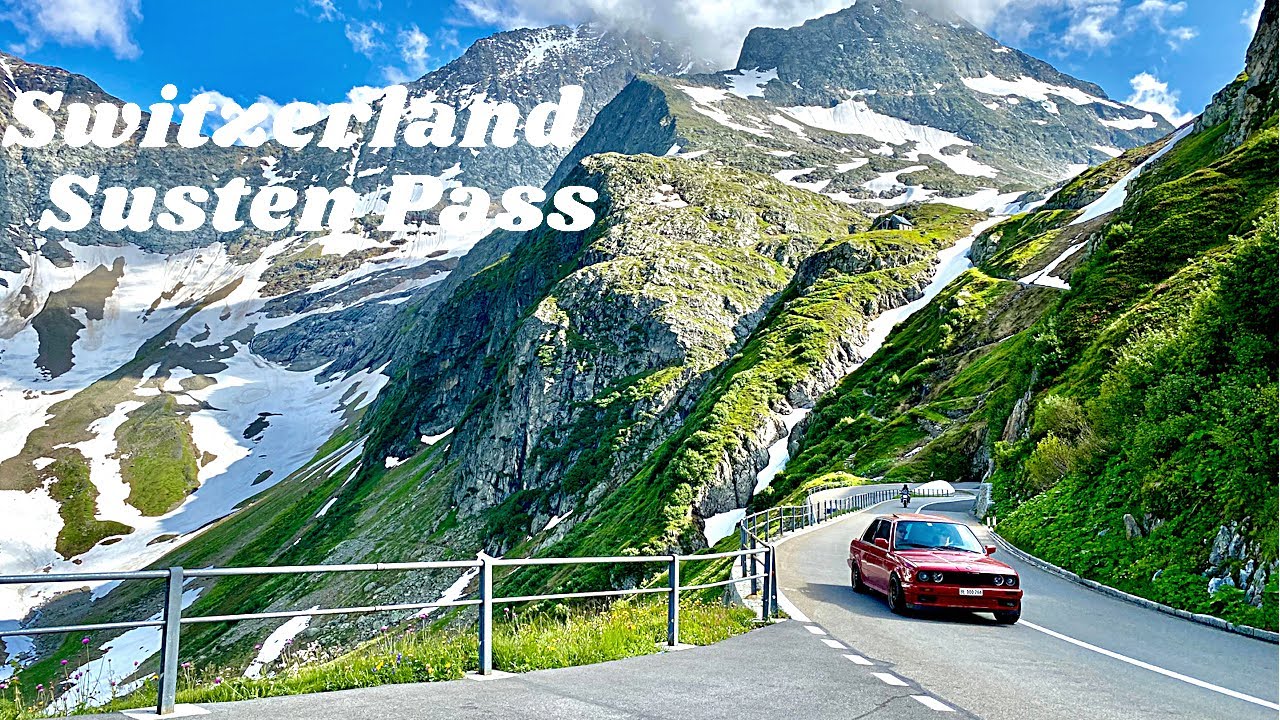 Susten Pass Switzerland 🇨🇭| the Place where FEAR,JOY and ENTHUSIASM are felt at the same TIME ⛰🚘|