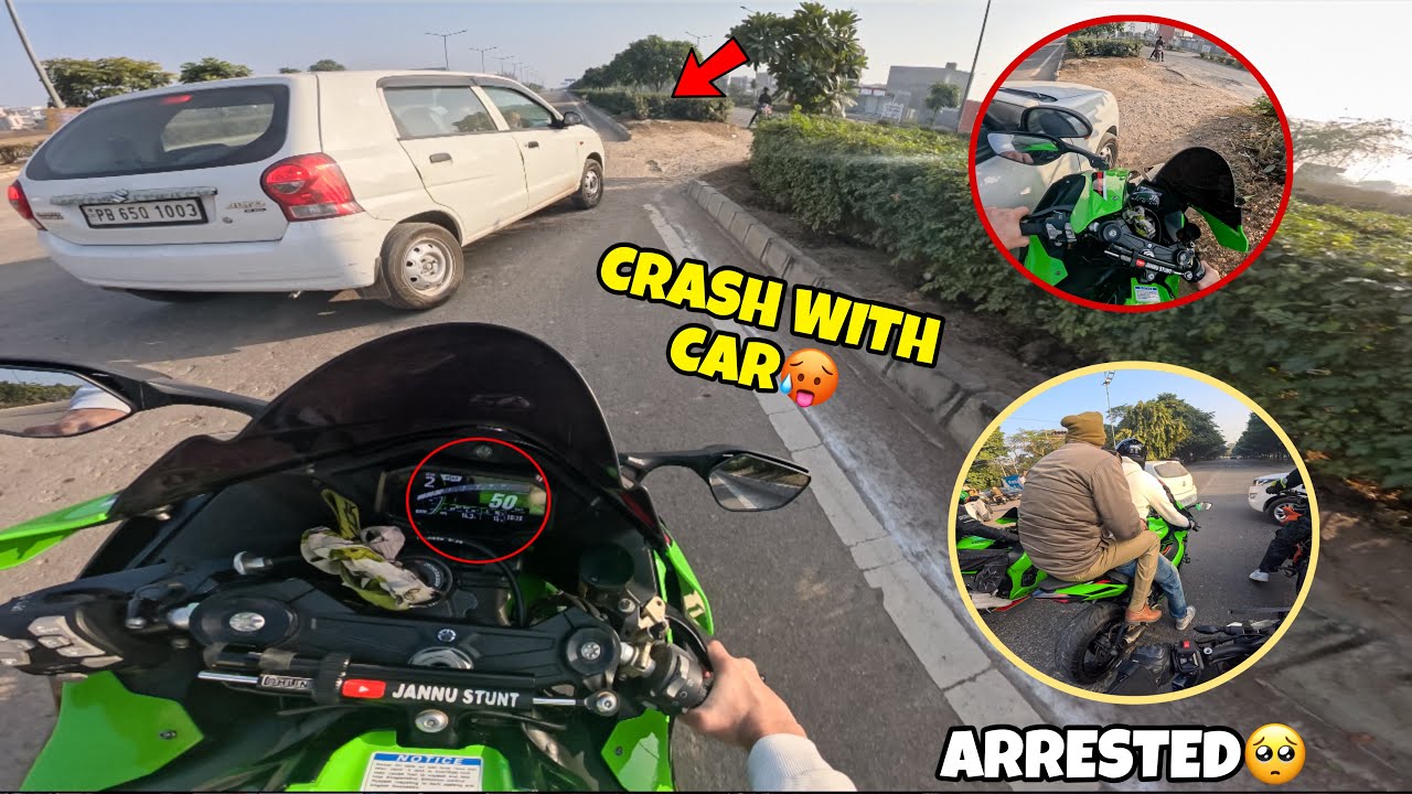 Мой ZX10R попал в драку 😩 Полиция меня поймала 💔