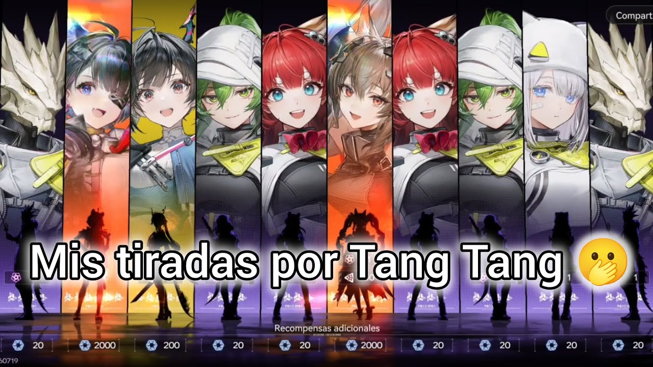 Mis tiradas en la 1.1 de Arknight Endfield 