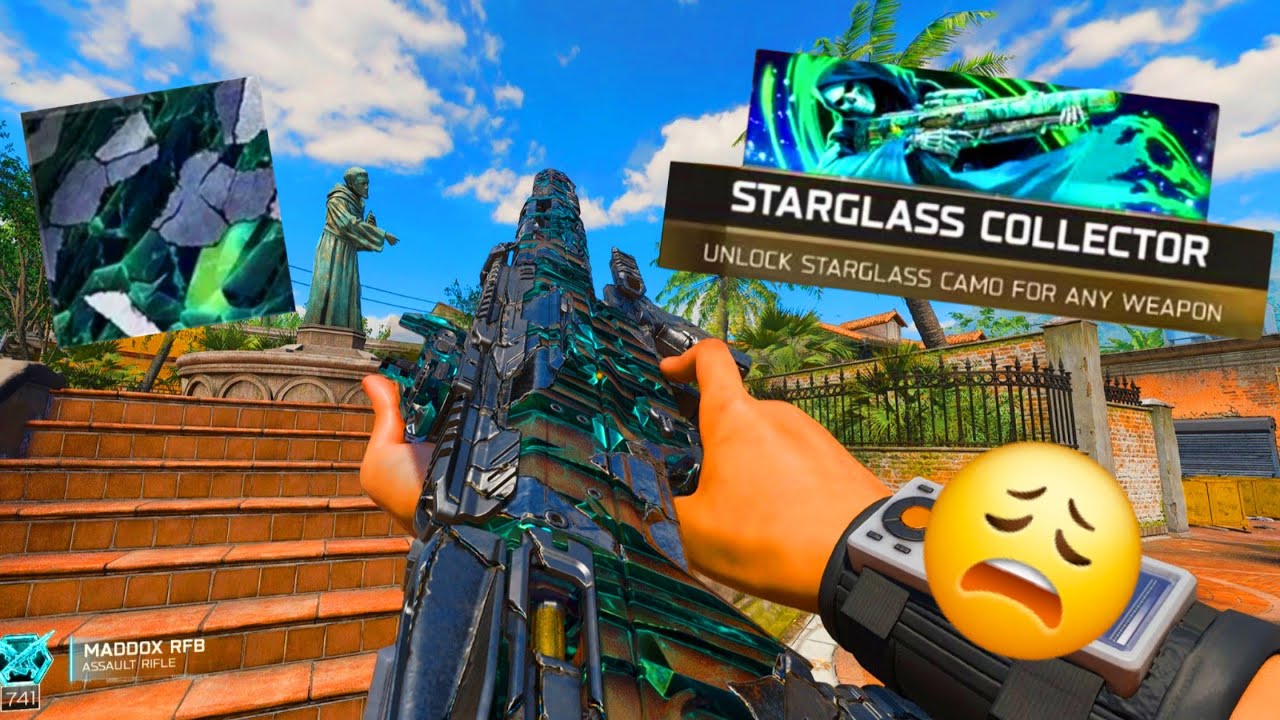 I UNLOCKED STARGLASSS CAMO in WARZONE just to feel something