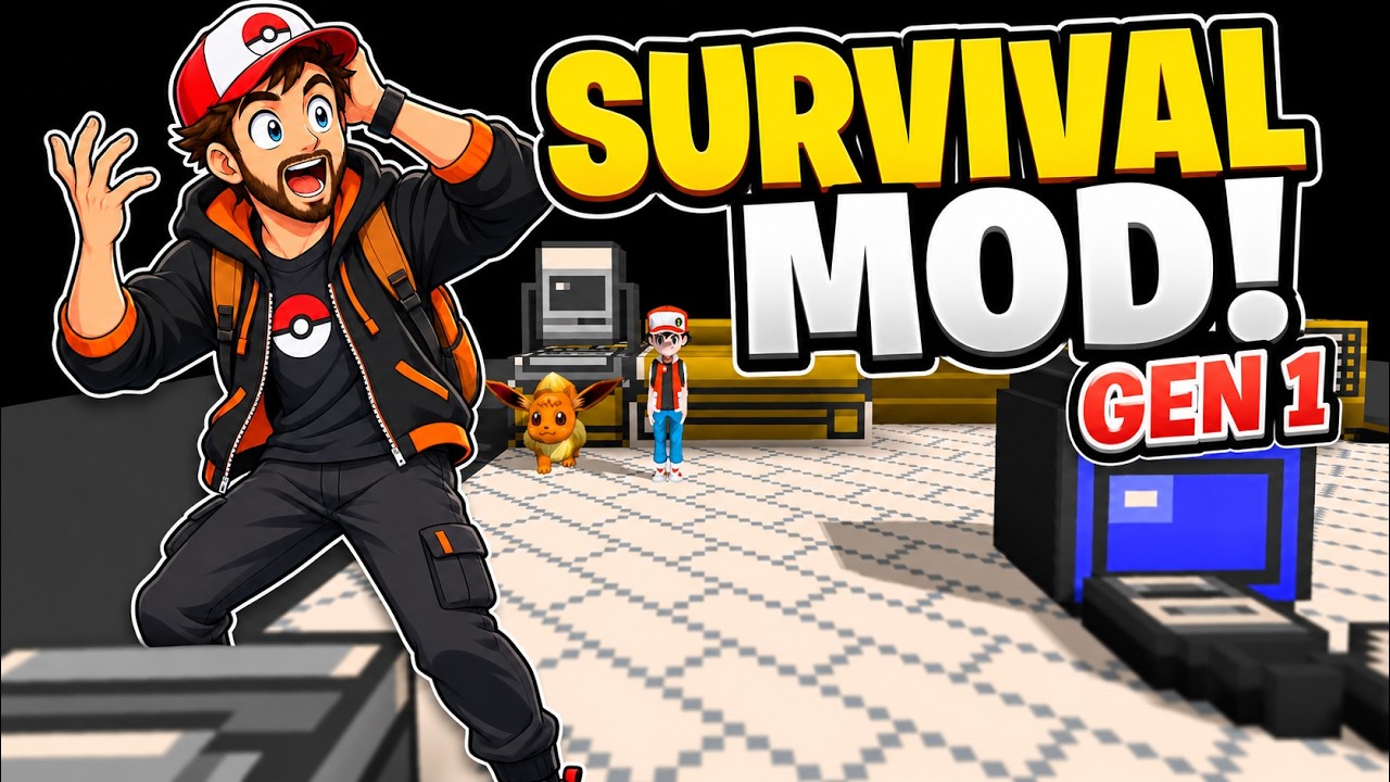 This Mod Adds SURVIVAL Mechanics to Pok&eacute;mon Gen 1! GEN 1Recomp++