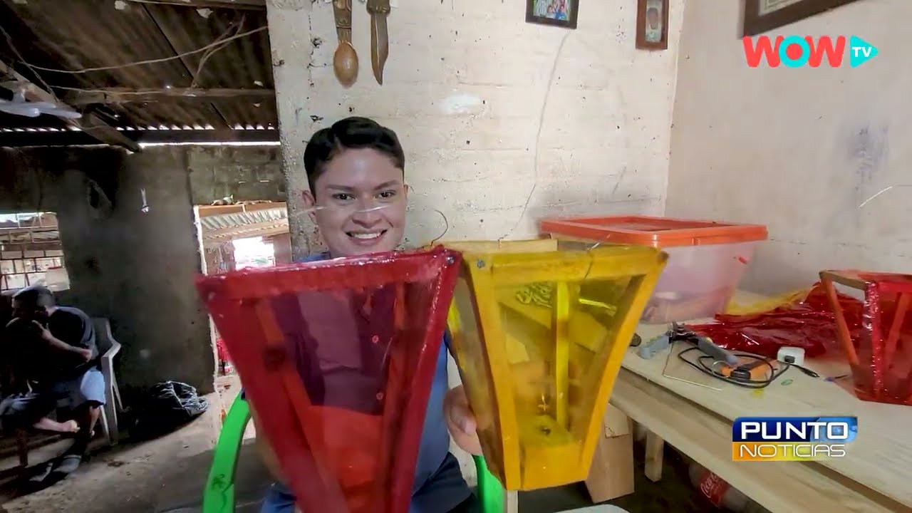 Ahuachapán - Preparativos del Festival de los Farolitos en Así es Mi País.