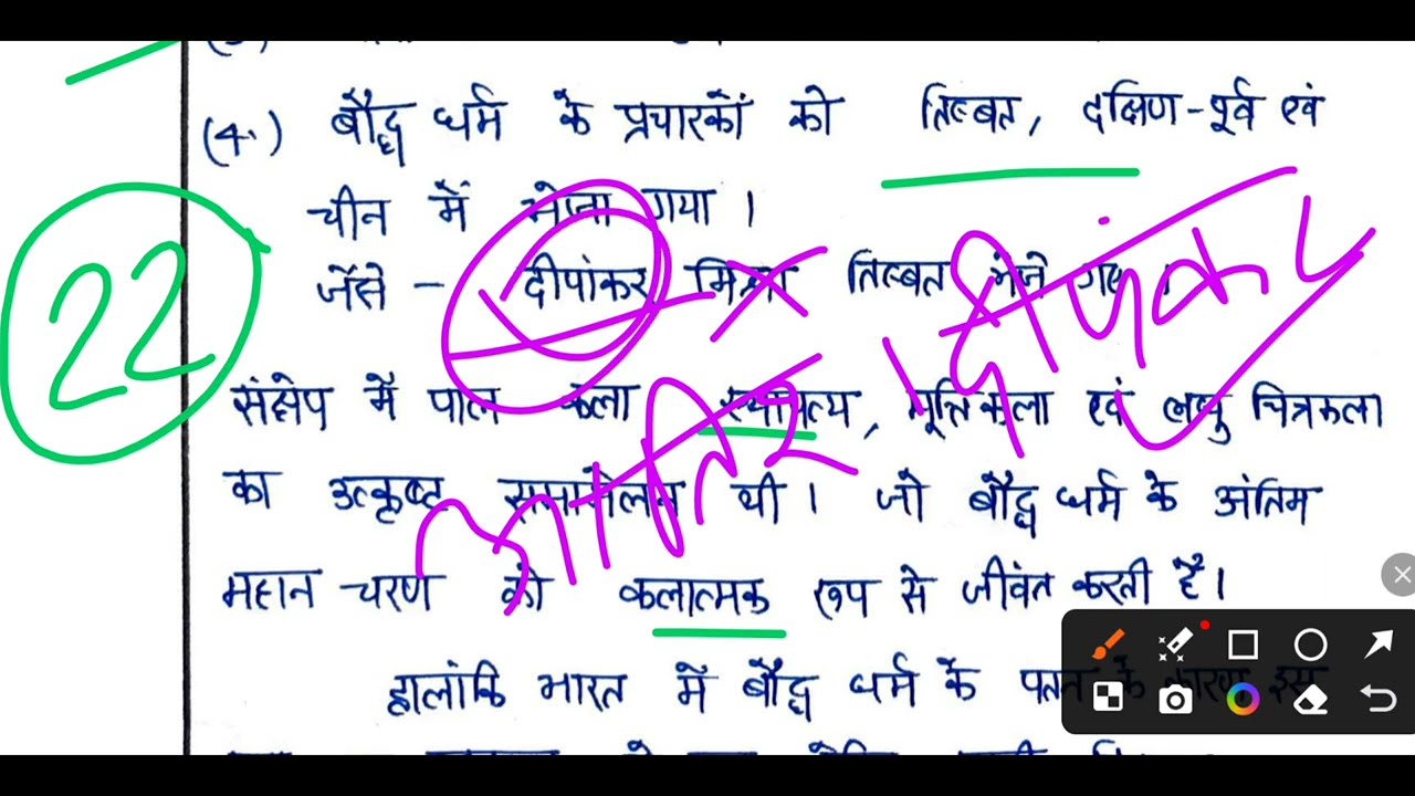 Day–04 BPSC Mains Answer Writing | GS–1 Best Copies Evaluation भारतीय परिषद अधिनियम 1909। Pala Art 