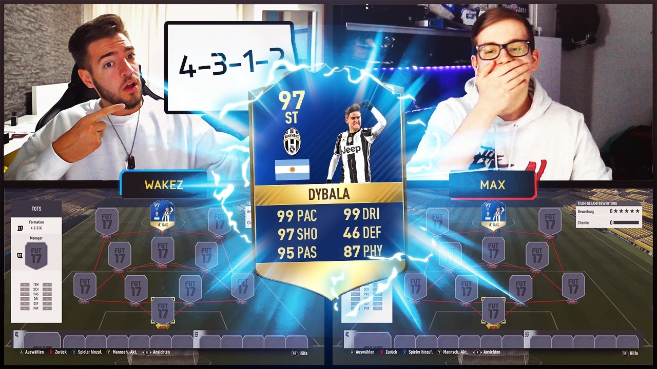 FIFA 17 TOTS DYBALA SQUAD BUILDER SHOWDOWN 😈🔥 TOTS SPECIAL 💯😱 vs REALFIFA