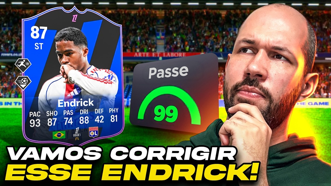 FC 26 | ENDRICK POTM CHEGOU POR DME💥TEM COMO CORRIGIR ESSA CARTA?