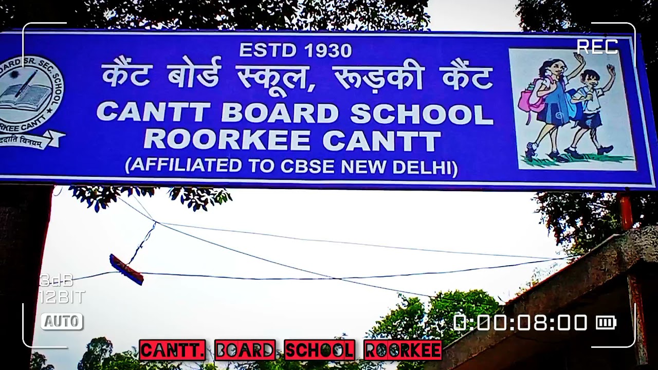 Cantt. Board School, Roorkee Cantt
