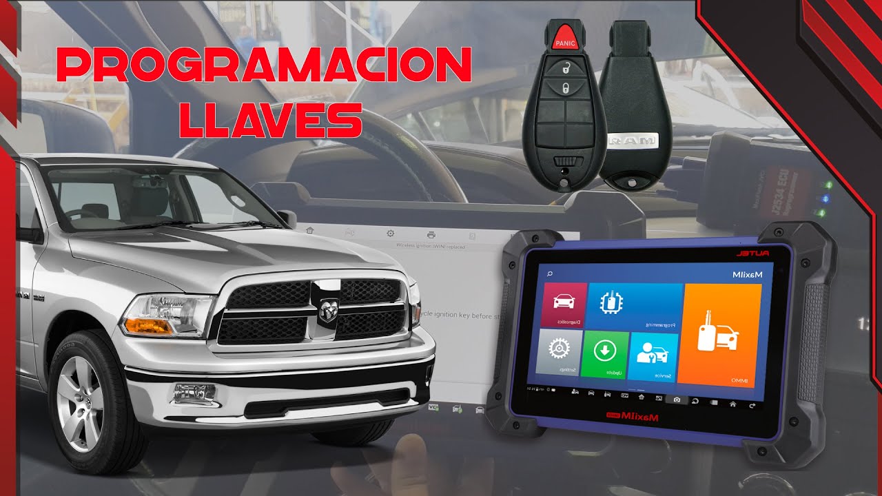 Programación de llaves Dodge Ram 1500 con Autel IM608Pro #INGETIPS