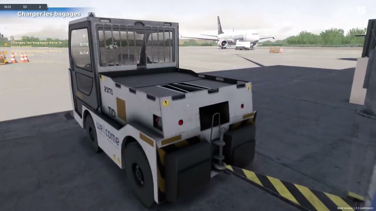737 ground services to Tampa #aviationdaily #aviationgeek #airportsim #aviation #aviationdaily