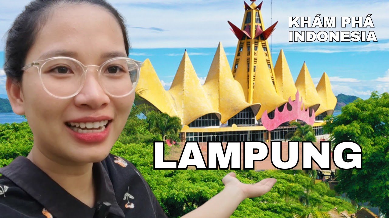[4K] PERTAMA KALI ORANG VIETNAM KE KOTA BANDAR LAMPUNG, INDONESIA