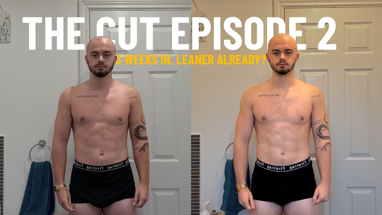 3 weeks into the cut... leaner already?