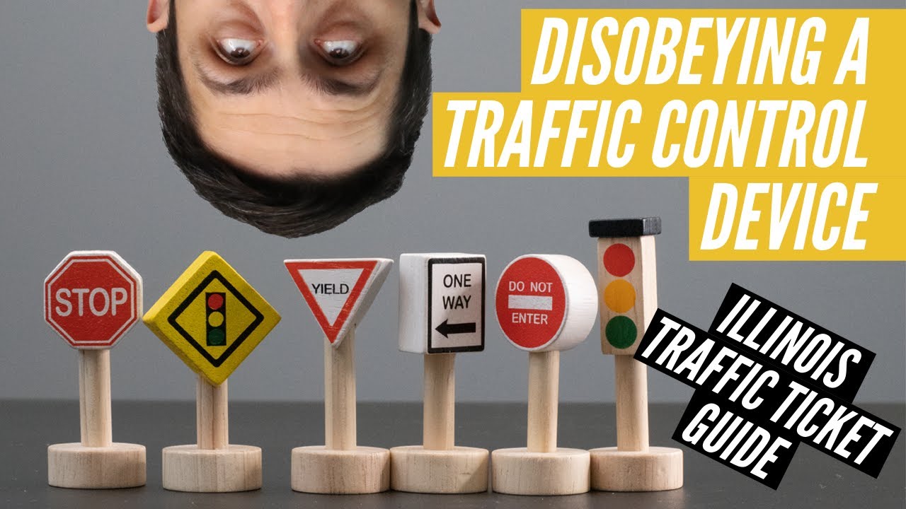 Disobeying A Traffic Control Device in Illinois | Traffic Ticket Lawyers | Driver Defense Team