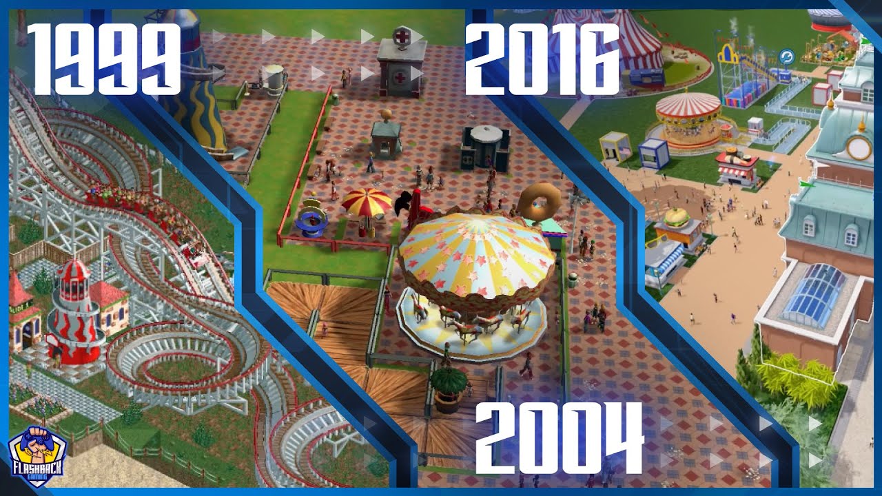Game Evolution of RollerCoaster Tycoon (1999 to 2020)