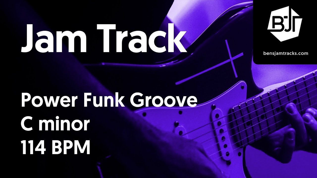 Power Funk Groove Jam Track in C minor 