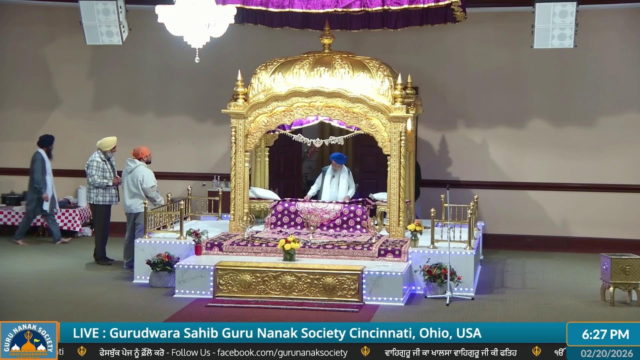 Guru Nanak Society of Greater Cincinnati Live Stream
