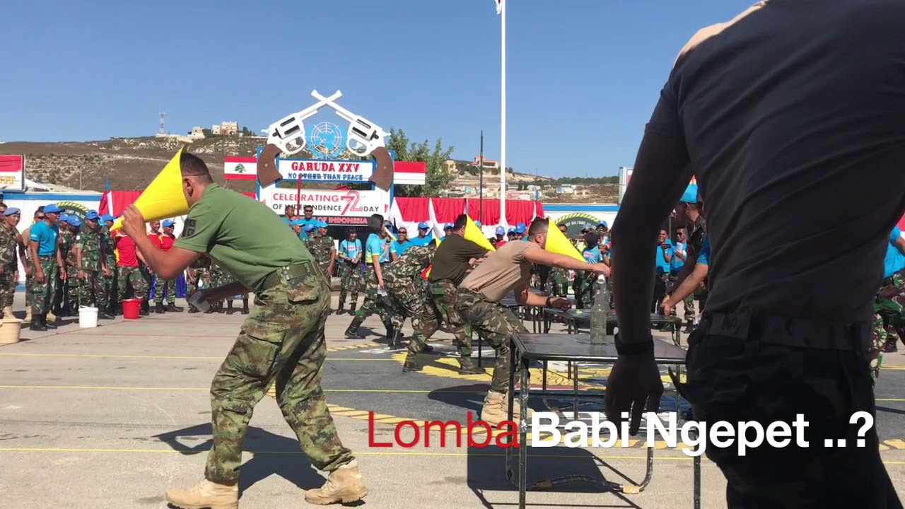 SERU nya Lomba perayaan HUT RI ke 72 di SEMPU Lebanon