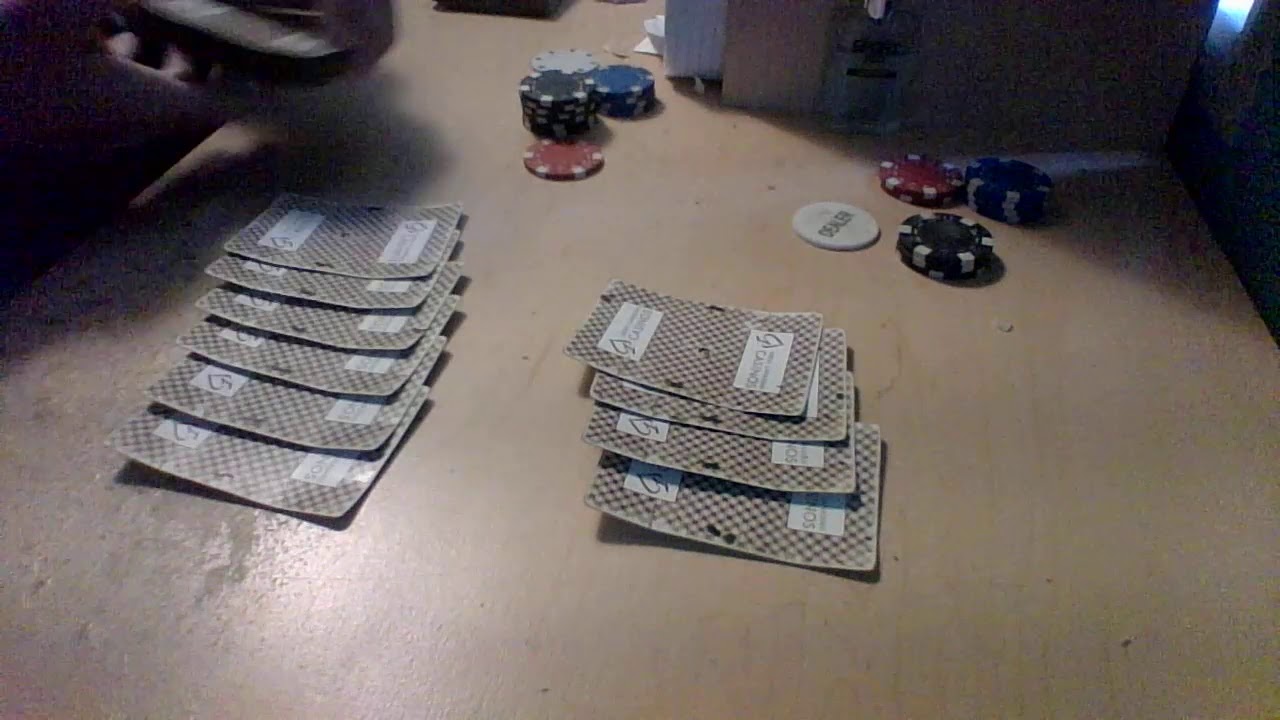 This Video is a Game called: Chip Stack Switch. Poker God Versus You.