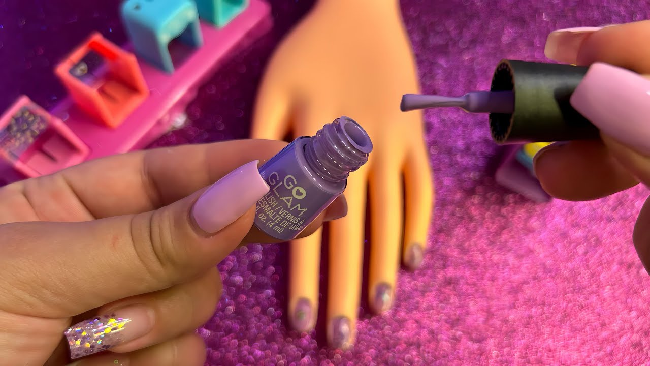 ASMR POV: VOCÊ FOI FAZER AS UNHAS NA MANICURE (GO GLAM)