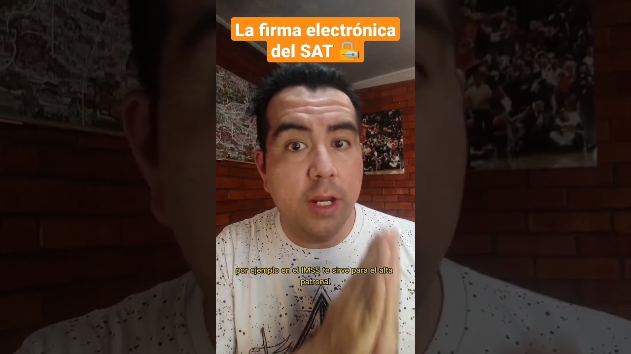 &iquest;Qu&eacute; es la firma electr&oacute;nica? 🔏 Tr&aacute;mites con FIEL #impuestos #sat #declaracion