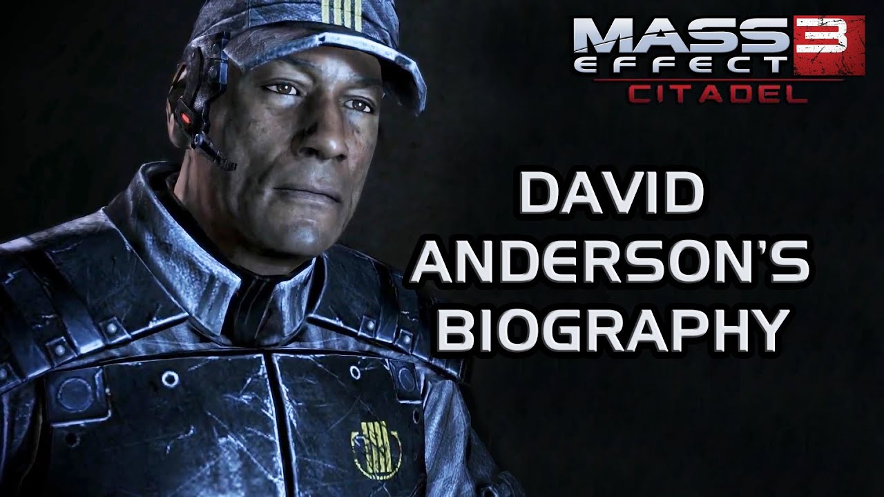 Mass Effect 3 Citadel DLC: Anderson's Biography
