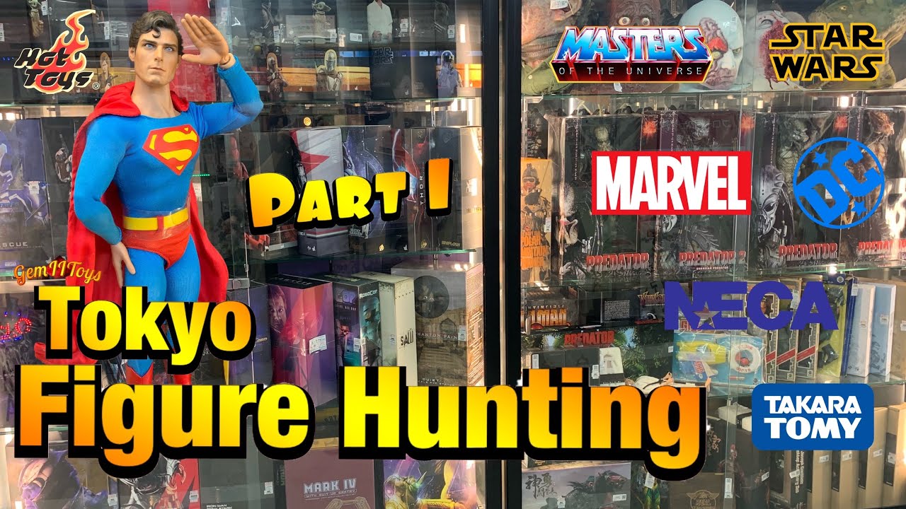 Hot Toys Tokyo Akihabara FIGURE HUNTING! Japan Pt 1 Mattel Takara Kenner Star Wars Marvel DC ホットトイズ