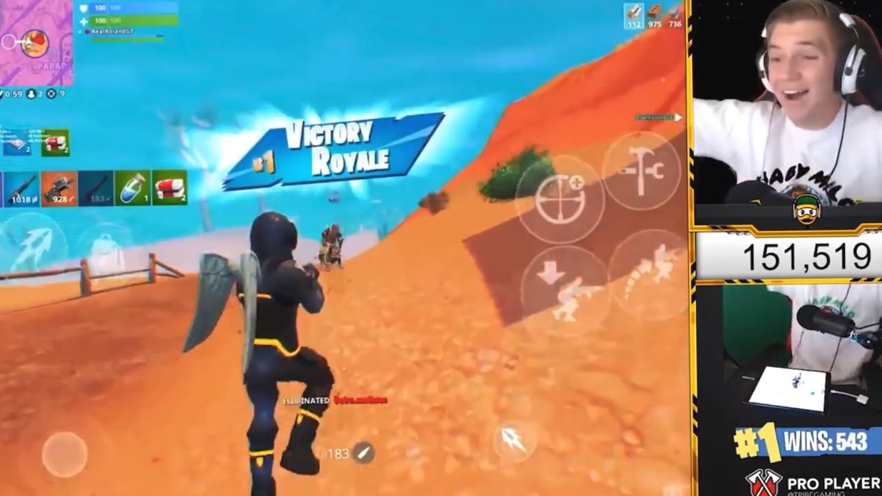 Ducky the gamer ❤️ #FreeFortnite (Fortnite Mobile montage)