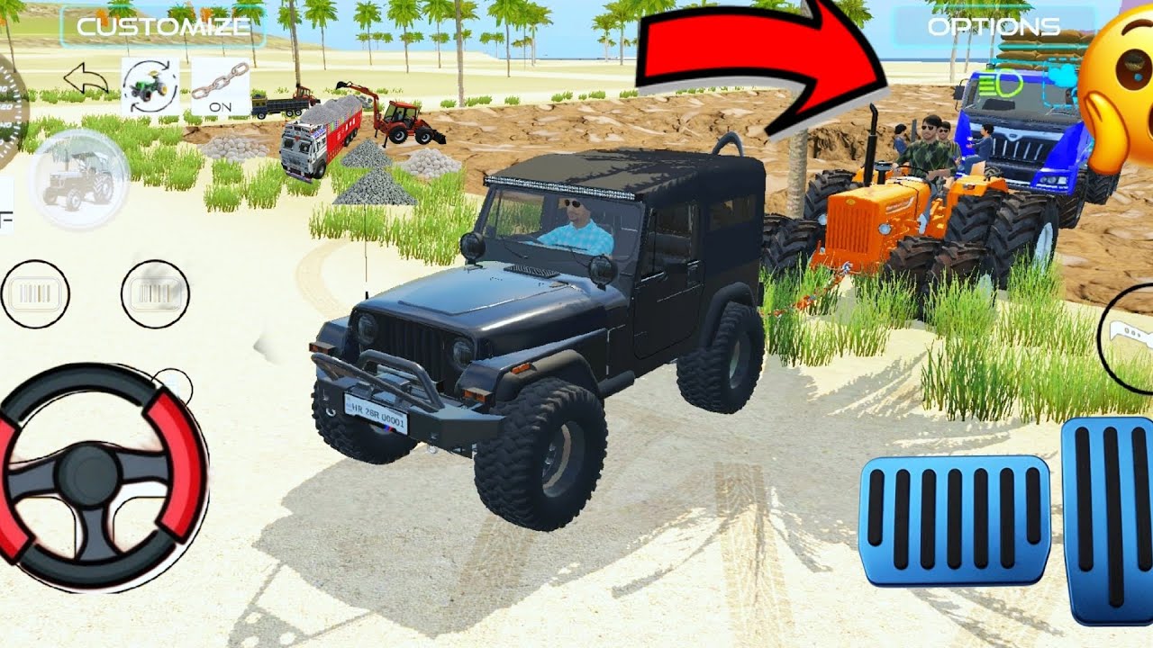 Harvest fass Gaya🥺 Mahendra tractor 🚜and old tractor 🚜and sidhu thar😎 of Road car 😈