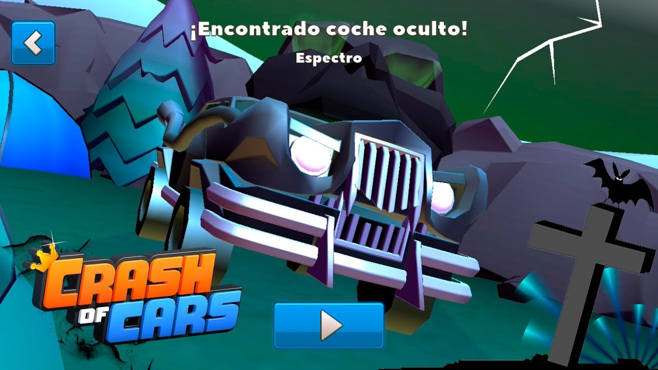 &iquest;COMO CONSEGUIR ESPECTRO? COCHE OCULTO DE MANSI&Oacute;N | CRASH OF CARS👻