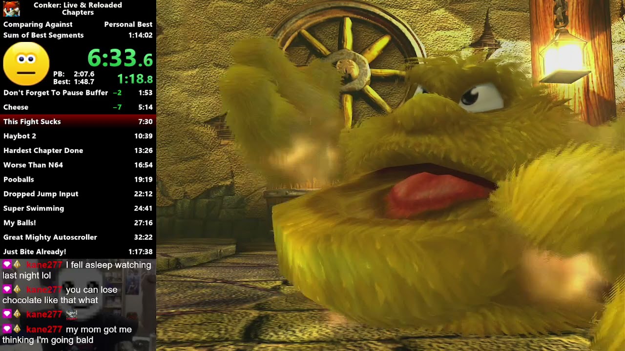 Conker: Live & Reloaded - Chapters Speedrun in 1:15:41